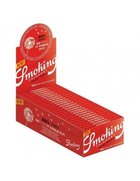 Papel Smoking Thinnest Doble 70 Mm