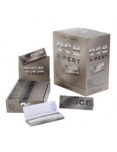 Papel Ocb Gris X-Pert 1.1/4 25 Libritos