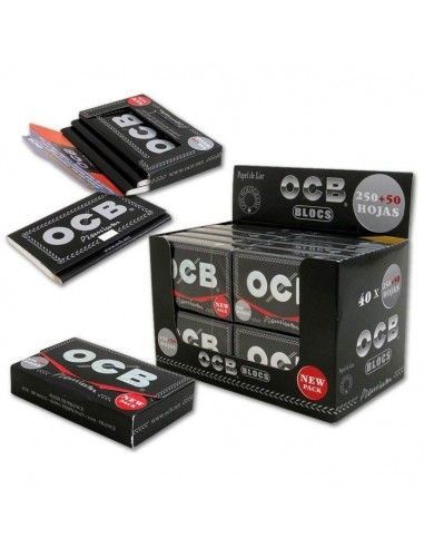 Papel Ocb Premium Bloc 250+50