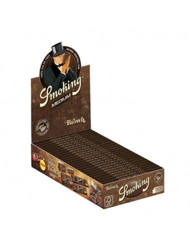 Papel Smoking Brown 78Mm 100 Libritos