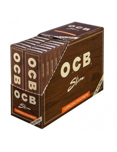 Papel Ocb Virgin King Size Slim