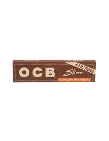 Papel Ocb Virgin King Size Slim +...