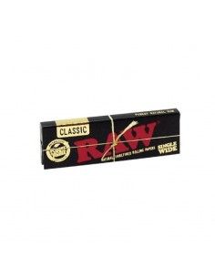 Papel Raw Black Single Wide 70 Mm 2