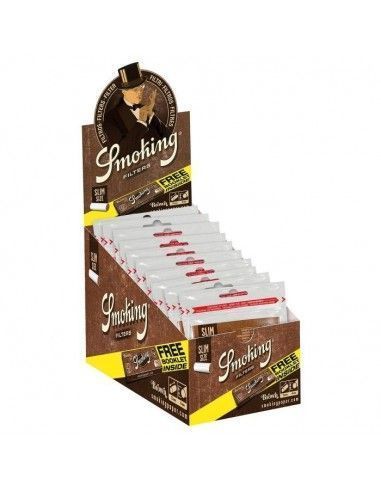 Filtros Smoking Brown Slim 6Mm +...
