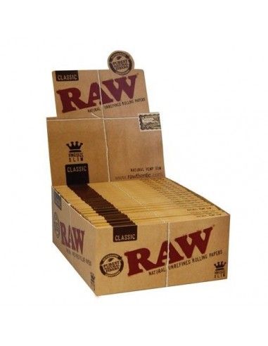 Papel Raw Classic King Size Slim