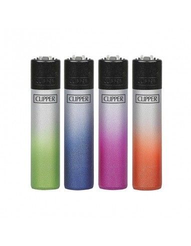 Mechero Clipper Micro Gradient Silver...