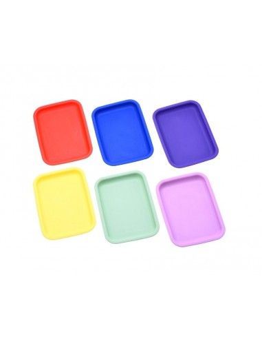Bandeja Silicona 6 Colores Grande...