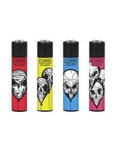 Mechero Clipper Balloon Skulls Cl3A1027H