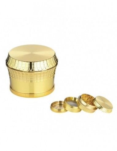 Grinder Metal Color Dorado 4 Partes...