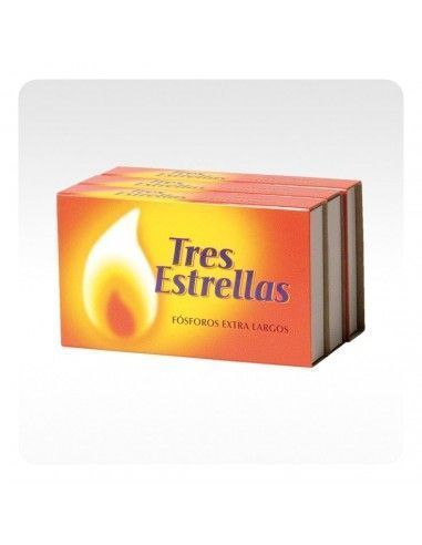Cerillas Tres Estrellas 22B-45 Extra...