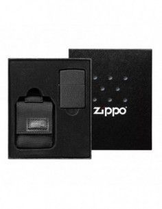 Zippo 60005678 Molle Pouch Black + Lighter Gift Set