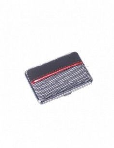 Estuche Para Cigarrillos Ch En 2 Tamaños Con Línea Roja -...