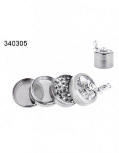 Grinder Rueda Dreamliner Pistola, 4 Partes, Diámetro 52Mm