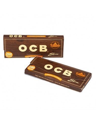 Papel Ocb Virgin Ks Slim Bloc 200 Hojas