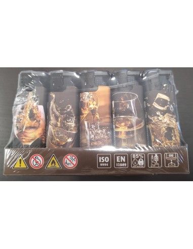 Mecheros Turbo Whisky 5X50 Piezas