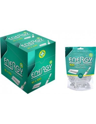 Filtros Energy 6Mm Plus Mentol 100