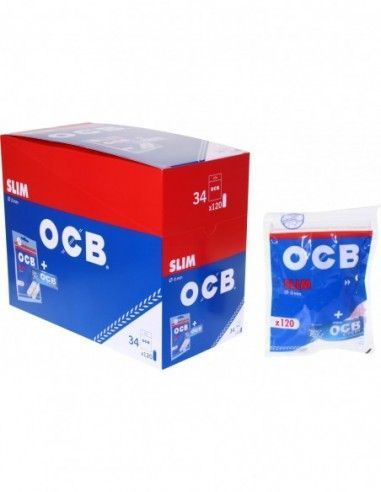 Filtros Ocb Slim 6Mm 120 + Papel Ocb...