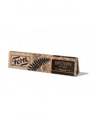 Papel Fern Brown Slim King Size