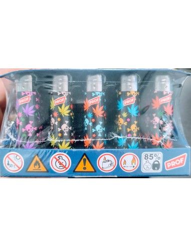 Encendedor Prof Con Diseño De Hojas...