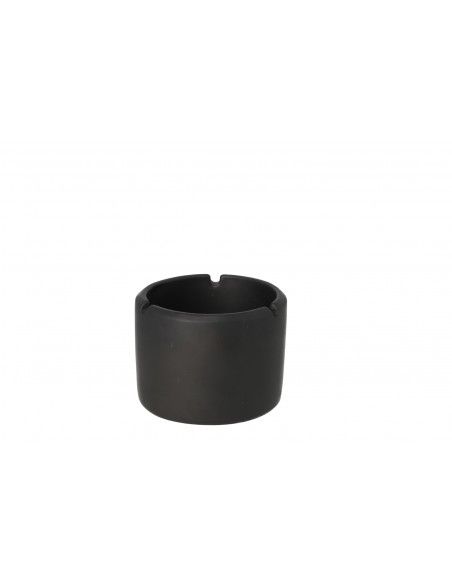 Cenicero Angelo Negro Ø10,5Cm H.8,5Cm 402012