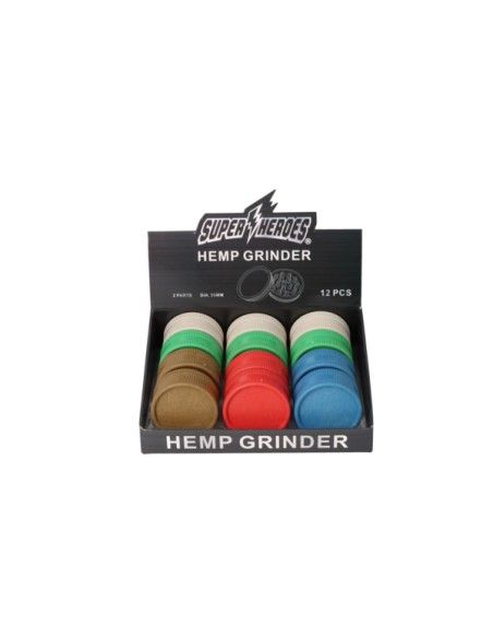 Grinder Eco Super Heroes 2 Piezas Plástico Colores Surtidos 340938