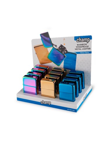 Encendedor De Gasolina Champ Rainbow...
